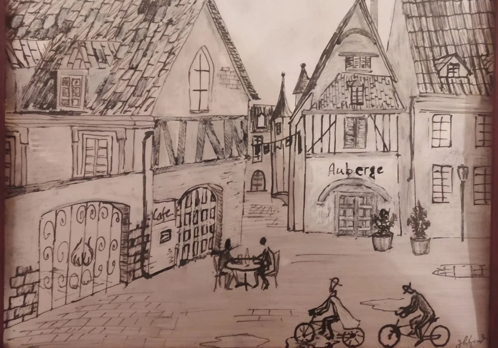 German village