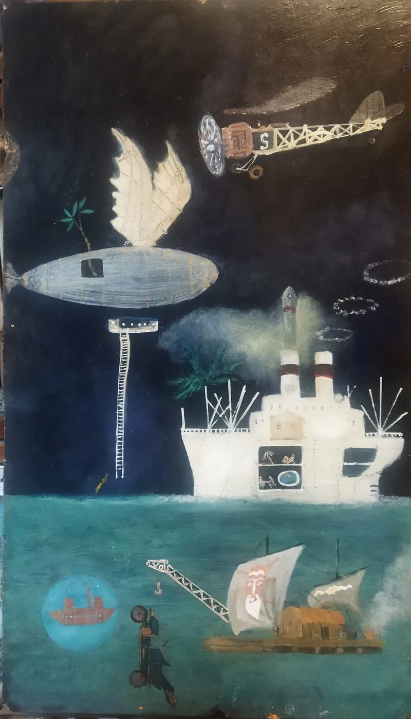 Painting kept for my grandson