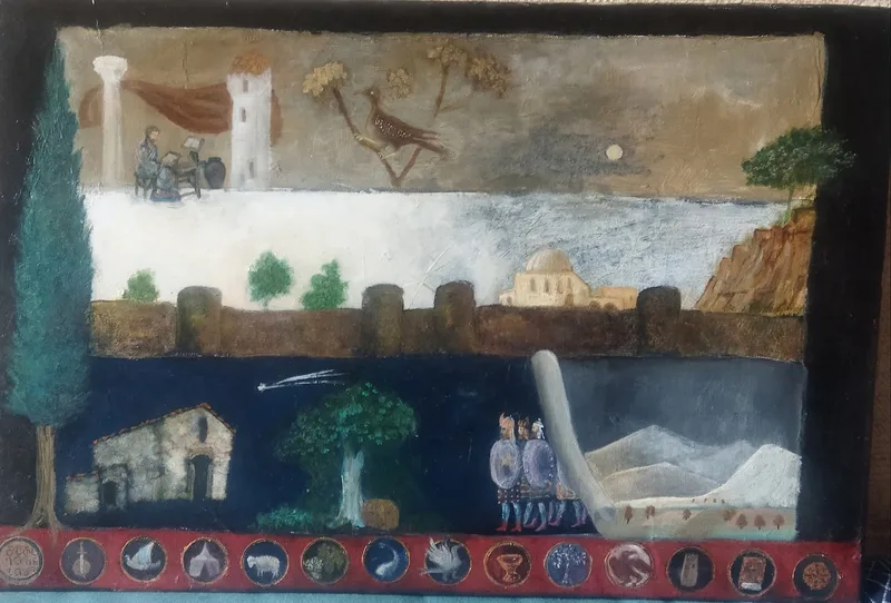 Based on the motifs of the Romanesque period